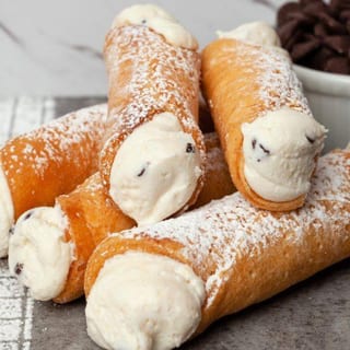 Homemade Cannoli